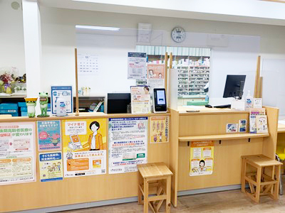 ふわり薬局　津島店店内